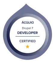 Acquia Certified Developer – Drupal 7