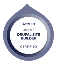 Acquia Certified Site Builder – Drupal 8